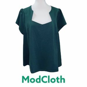 EUC ModCloth Honored Promise Knit Top Size 2X